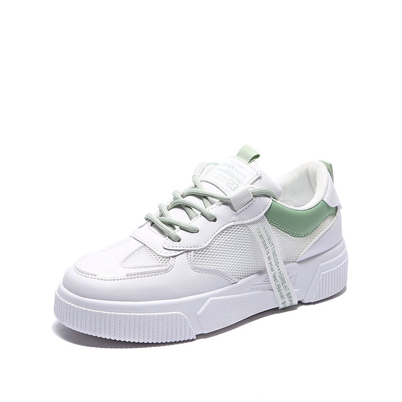 Breathable basic white shoes female 2021 summer new student board shoes female street shooting casual shoes