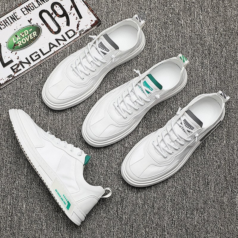 Canvas shoes 2021 new summer breathable men's white shoes casual breathable board shoes men's trendy shoes