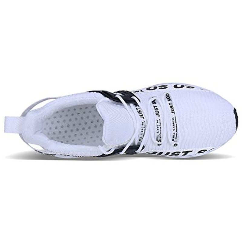 UMYOGO Mens Athletic Walking Blade Running Tennis Shoes Fashion Sneakers 1white